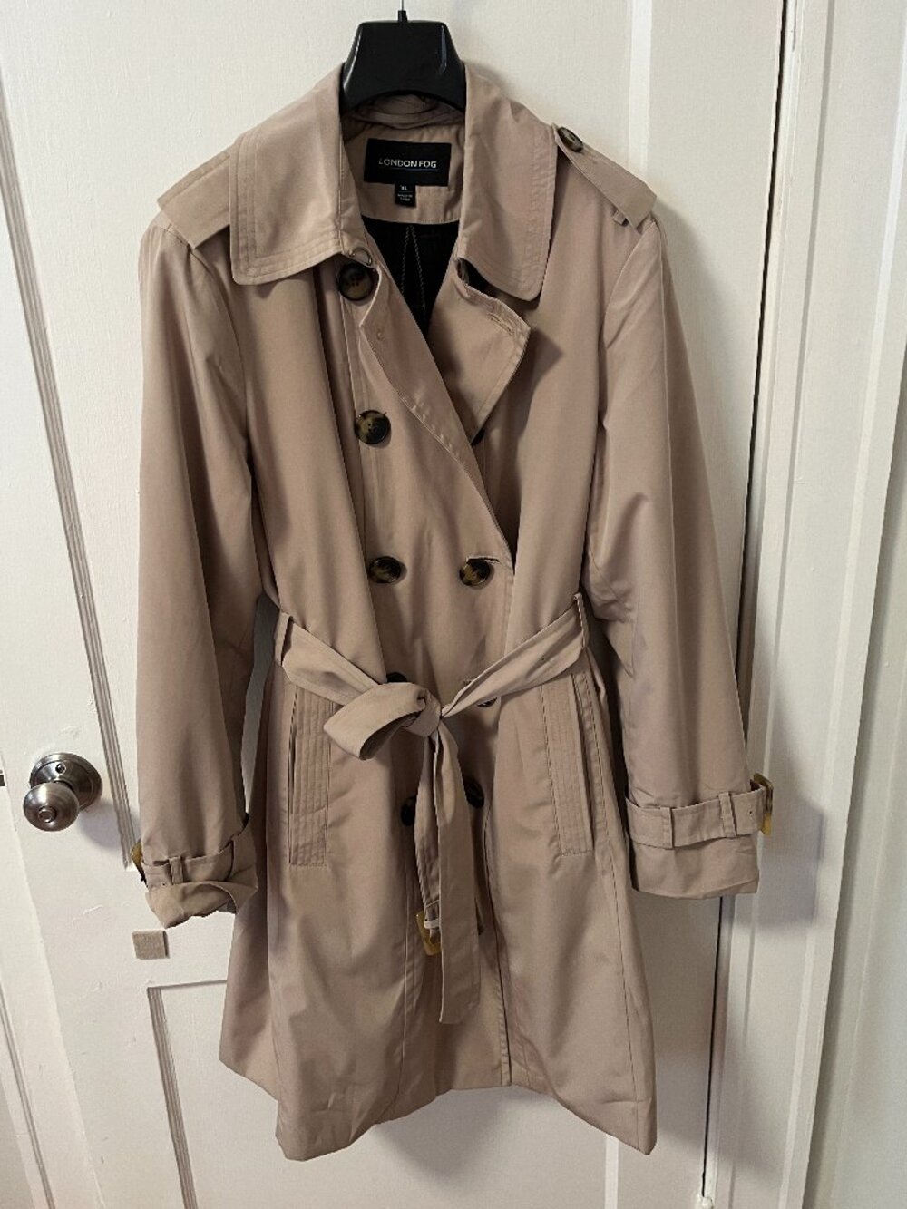 London Fog Trench with Removable Wool Lining